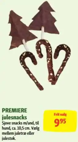 Maxi Zoo Premiere julesnacks tilbud