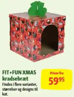 Maxi Zoo Fit+Fun Xmas kradsebræt tilbud
