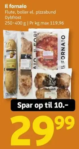Løvbjerg Il fornaio flute boller el. pizzabund tilbud