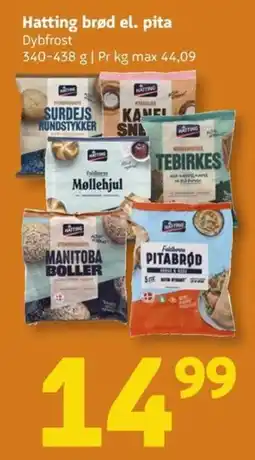 Løvbjerg Hatting brød el. pita tilbud