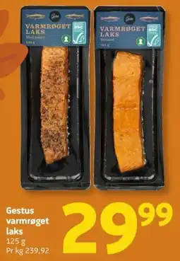 Løvbjerg Gestus varmrøget laks tilbud