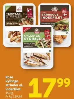 Løvbjerg Rose kyllinge strimler tilbud