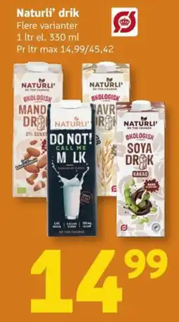 Løvbjerg Naturli' drik tilbud