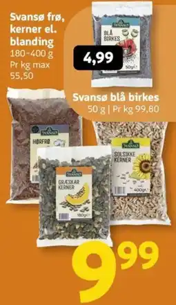 Løvbjerg Svansø blå birkes tilbud
