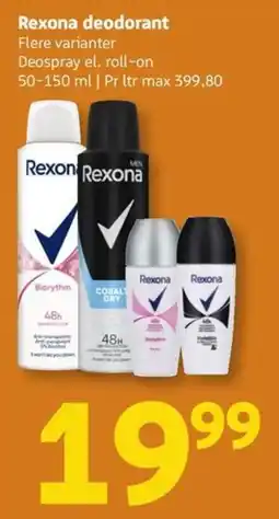 Løvbjerg Rexona deodorant tilbud
