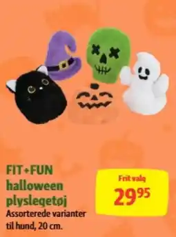 Maxi Zoo Fit+Fun halloween plyslegetøj tilbud