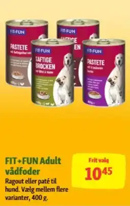 Maxi Zoo Fit+fun adult vådfoder tilbud