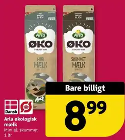 Løvbjerg Arla øko mælk tilbud