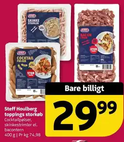 Løvbjerg Steff Houlberg toppings storkøb tilbud