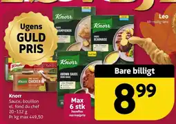 Løvbjerg Knorr Sauce tilbud