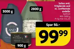 Løvbjerg Julius and fritgående and el. confiterede andelår tilbud