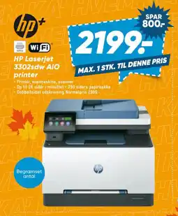 Bilka HP Laserjet 3302sdw AIO printer tilbud