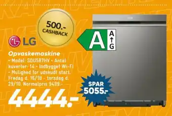 Bilka LG Opvaskemaskine tilbud