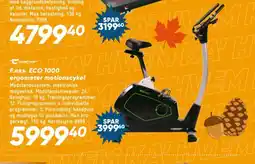 Bilka F.eks. ECO 1000 ergometer motionscykel tilbud