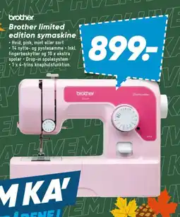 Bilka Brother limited edition symaskine tilbud