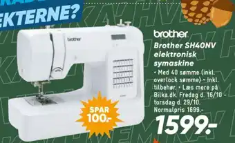 Brother Brother SH4ONV elektronisk symaskine