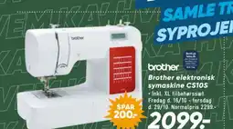 Bilka Brother brother elektronisk symaskine cs10s tilbud