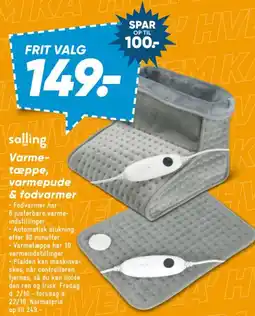 Bilka Varme- tæppe, varmepude & fodvarmer tilbud