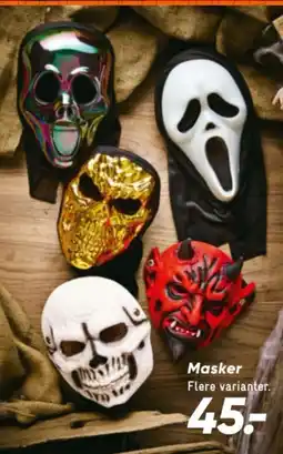 Bilka Masker Flere varianter. tilbud