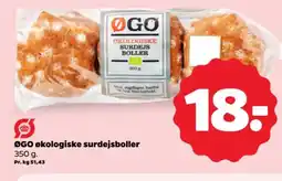Netto ØGO økologiske surdejsboller tilbud