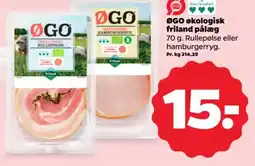 Netto ØGO økologisk friland pålæg tilbud