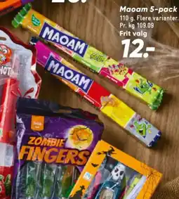 Bilka Maoam 5-pack tilbud
