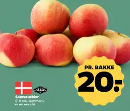 Netto Samsø æbler tilbud