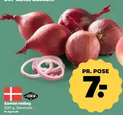 Netto Samsø rødløg tilbud