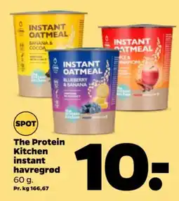 Netto The Protein Kitchen instant havregrød tilbud