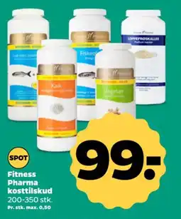 Netto SPOT Fitness Pharma kosttilskud tilbud
