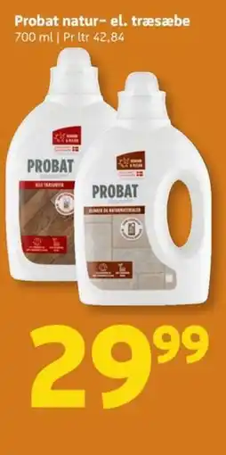 Løvbjerg Probat natur- el. træsæbe tilbud