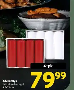 Løvbjerg Adventslys tilbud