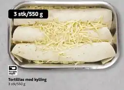 Løvbjerg Tortillias med kylling tilbud
