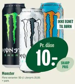 Min Købmand Monster tilbud