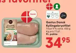 SPAR Gestus Dansk Kyllingebrystfilet tilbud
