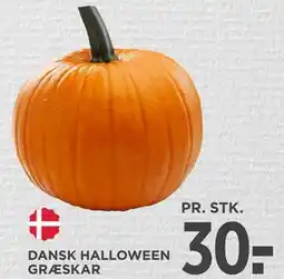 MENY DANSK HALLOWEEN GRÆSKAR tilbud