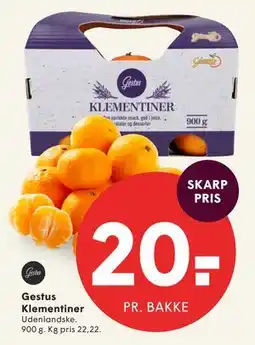 SPAR Gestus Klementiner tilbud