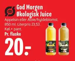 Min Købmand God Morgen Økologisk Juice tilbud