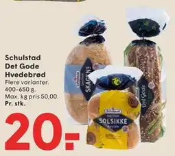 SPAR Schulstad Det Gode Hvedebrød tilbud