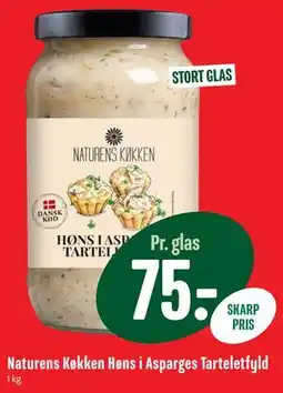 Min Købmand Naturens Køkken Høns i Asparges Tarteletfyld tilbud