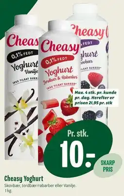 Min Købmand Cheasy Yoghurt tilbud