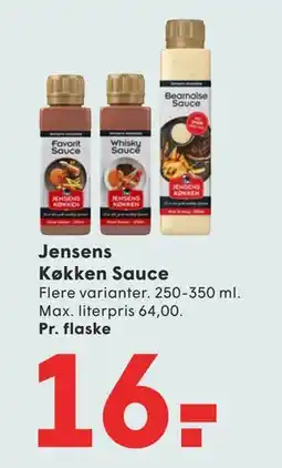 SPAR Jensens Køkken Sauce tilbud