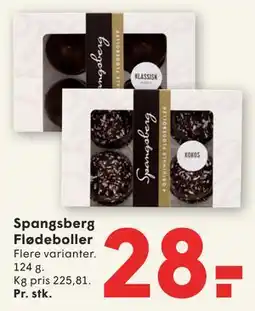 SPAR Spangsberg Flødeboller tilbud