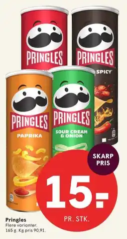 SPAR Pringles tilbud