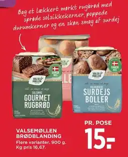 MENY VALSEMØLLEN BRØDBLANDING tilbud