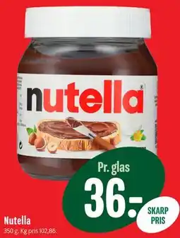 Min Købmand Nutella tilbud