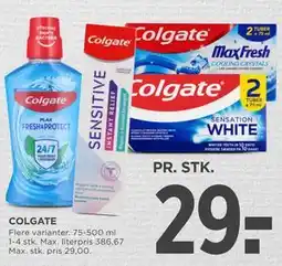 MENY COLGATE tilbud