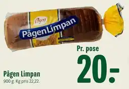 Min Købmand Pågen Limpan tilbud