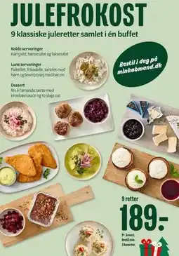Min Købmand JULEFROKOST tilbud