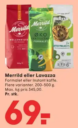 SPAR Merrild eller Lavazza tilbud
